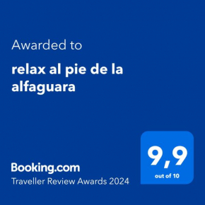 Relax al pie de la Alfaguara, Alfacar